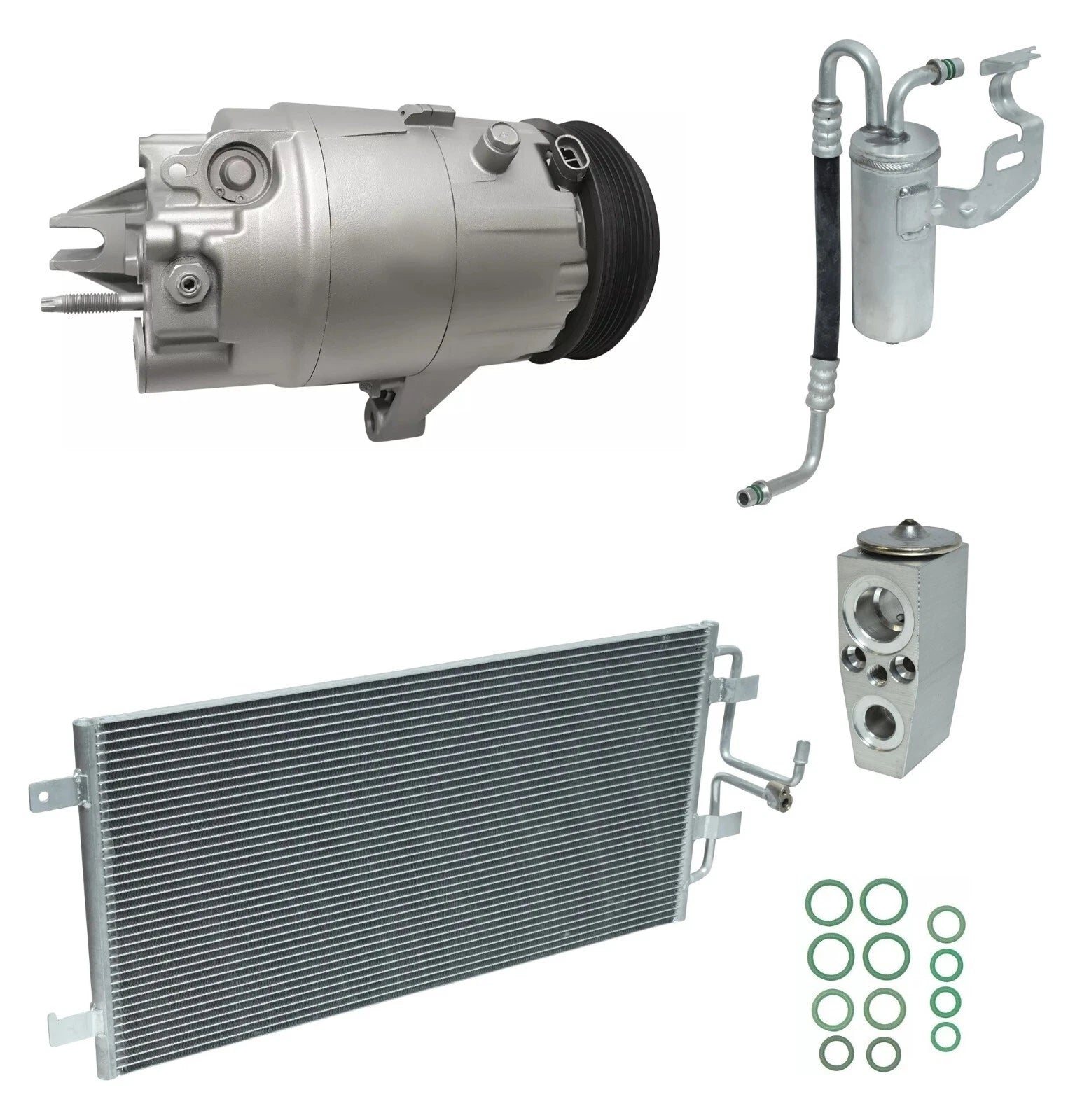 AC Compressor Kit With Condenser for Chevy Monte Carlo 3.8L (2005–2007)