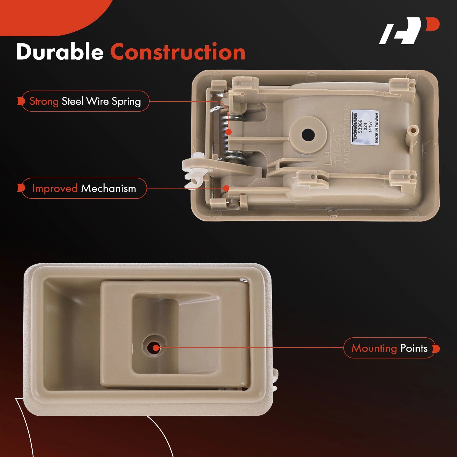 Interior Door Handle Left for Toyota Corolla (1983-1992)