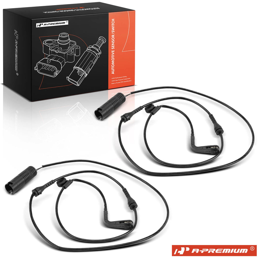 2X Brake Pad Wear Sensor for BMW 528i 540i (1999–2000)