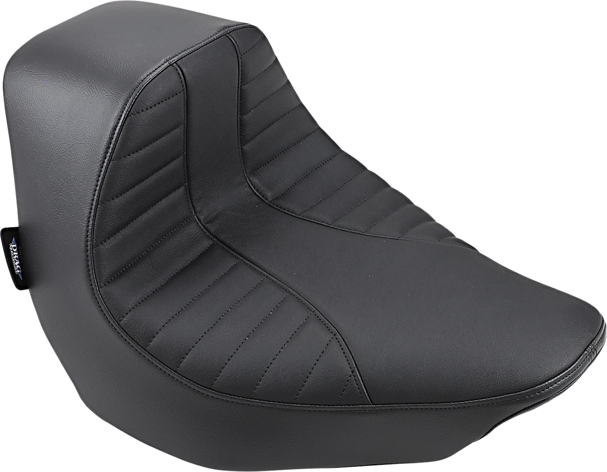 EZ-Solo Seat for Harley FLFB/S (2018–2025) - Scorpion Stitch - Vinyl