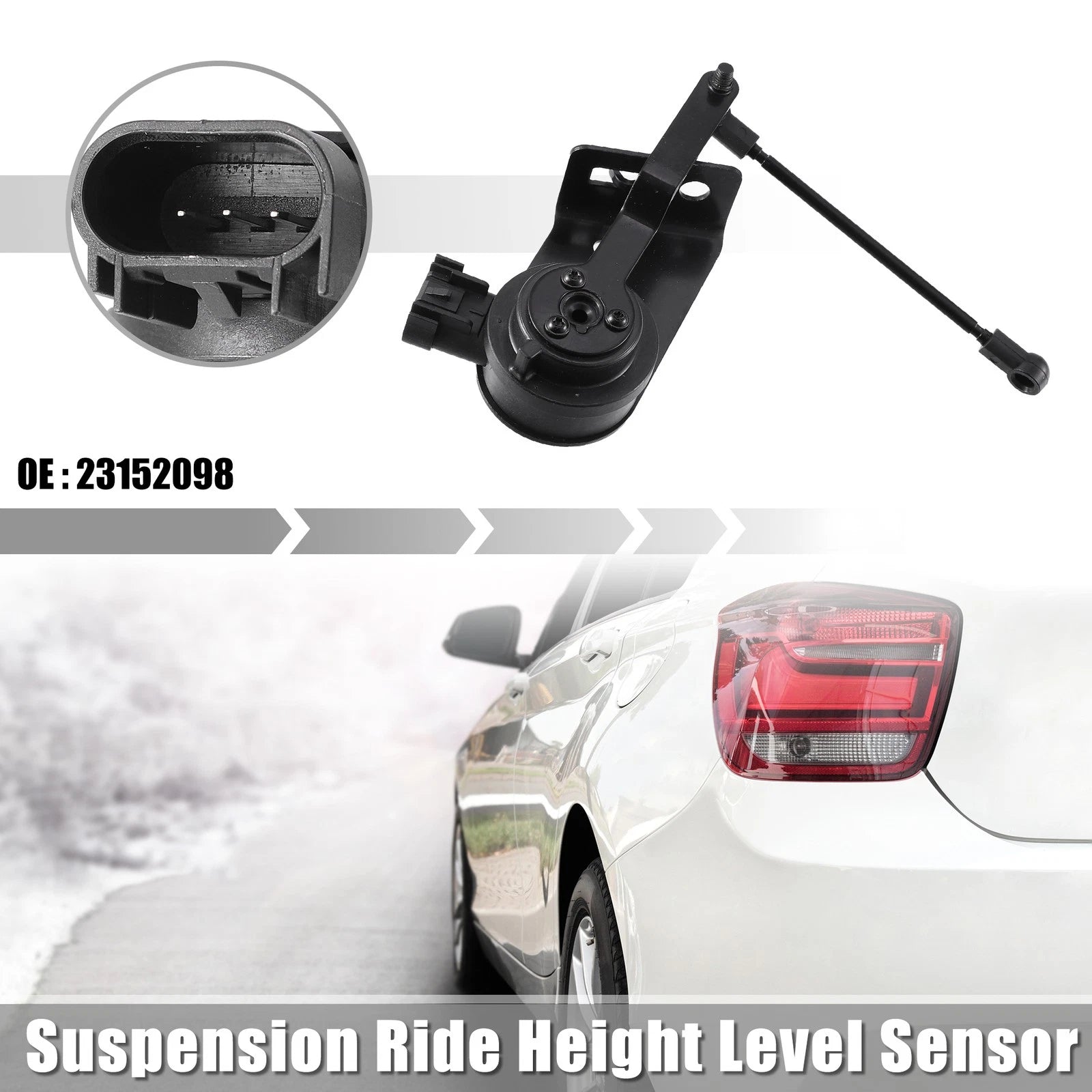 Front Left Air Suspension Ride Height Level Sensor for Cadillac (2015–2020)
