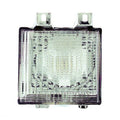 Replacement Clear Passenger Side Parking Light Assembly w/Dual Head Lights