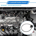 Crankshaft Position Sensor Black for BMW E34 518i (1989-1994)