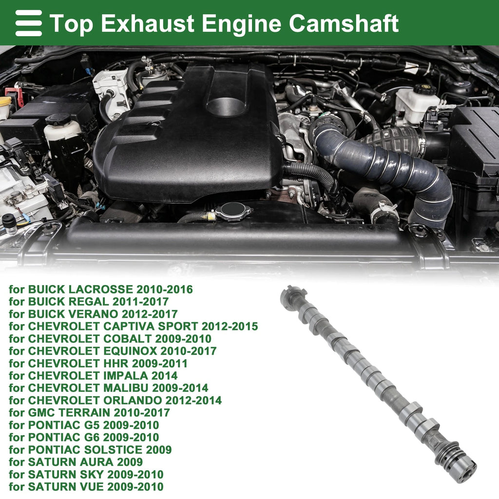 Camshaft for Buick LaCrosse (2010–2016) No. 12604896