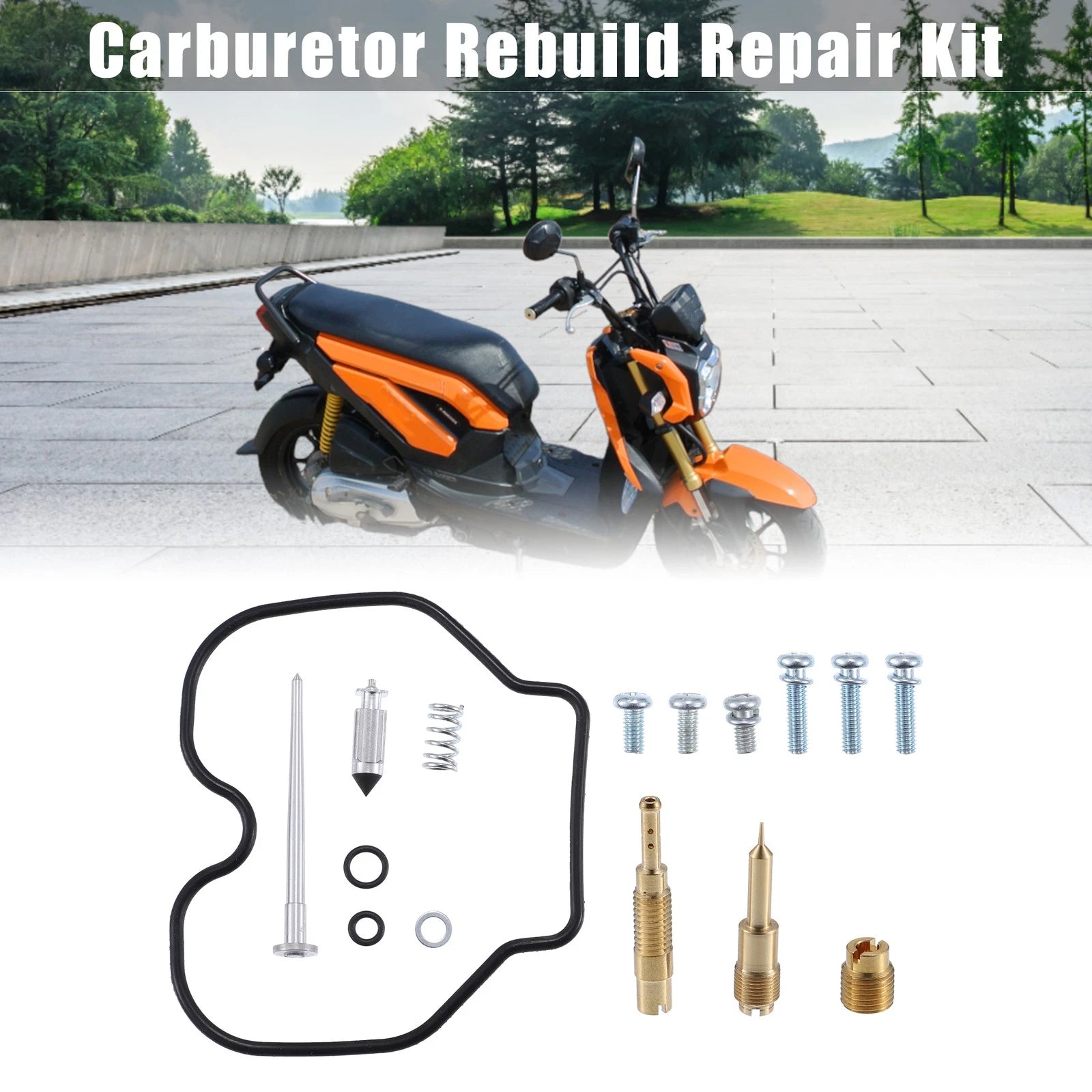 Set of Carburetor Repair Parts for Honda Zoomer NPS50 (2003–2009)