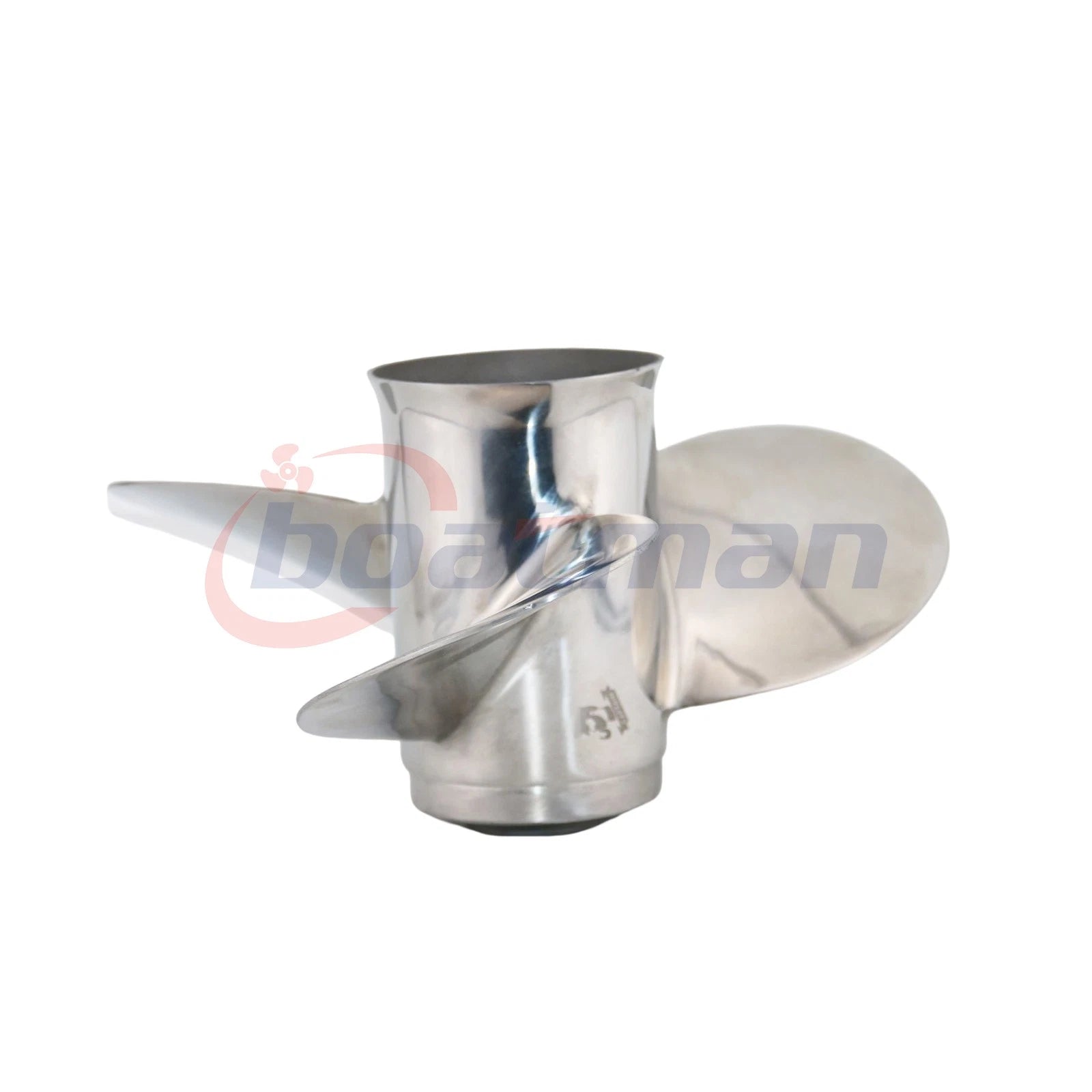 Stainless Steel Propeller 9 7/8x12 for Yamaha 20-30HP + Hardware Kit
