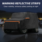 Waterproof Car Cover for Suzuki Hustler (2014–2023) - Aluminum, Zipper