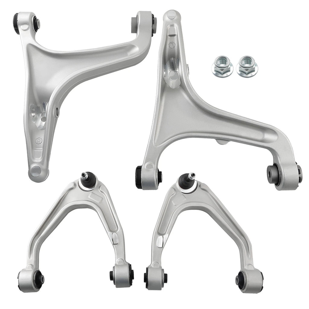Set of 2 Front Upper Lower Control Arms for Maserati Quattroporte Ghibli (2014–2023)