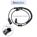 ABS Wheel Speed Sensor Set for Dodge Ram 1500 (2013–2018) 68060333AA