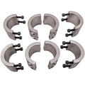 Set of 4 Steel Tube Clamps for Universal Roll Cage (CNC Machined)