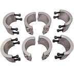 Set of 4 Steel Tube Clamps for Universal Roll Cage (CNC Machined)