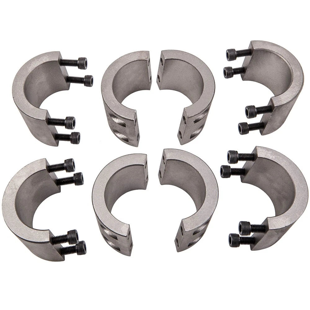 Set of 4 Steel Tube Clamps for Universal Roll Cage (CNC Machined)