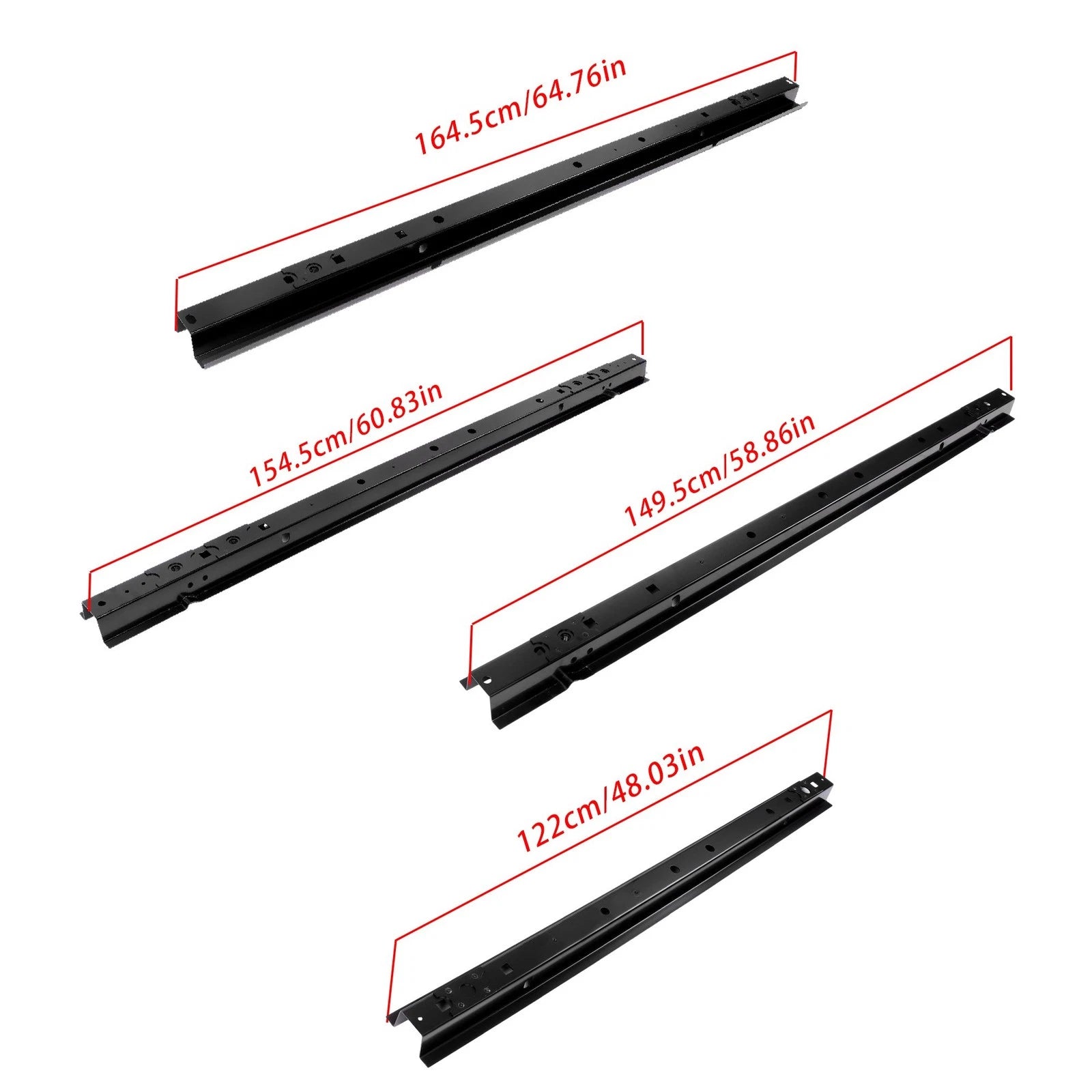 Pickup Crossmember Bed Mounting Kit for Chevy GMC Truck (2007–2014)