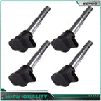Set of 4 Ignition Coils for Audi A3 A4 A5 A6 Q3 TT, Volkswagen CC Eos GTI Jetta