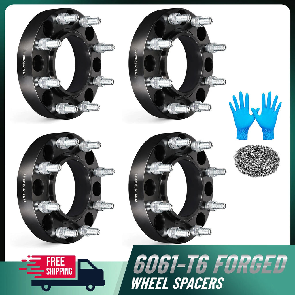 1.5" Hub Centric Wheel Spacers for GMC Chevy Silverado 2500 3500 HD (2011–2020)