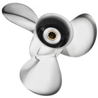 9.9x12 Stainless Outboard Propeller for Tohatsu 25-30HP (10 Spline RH)