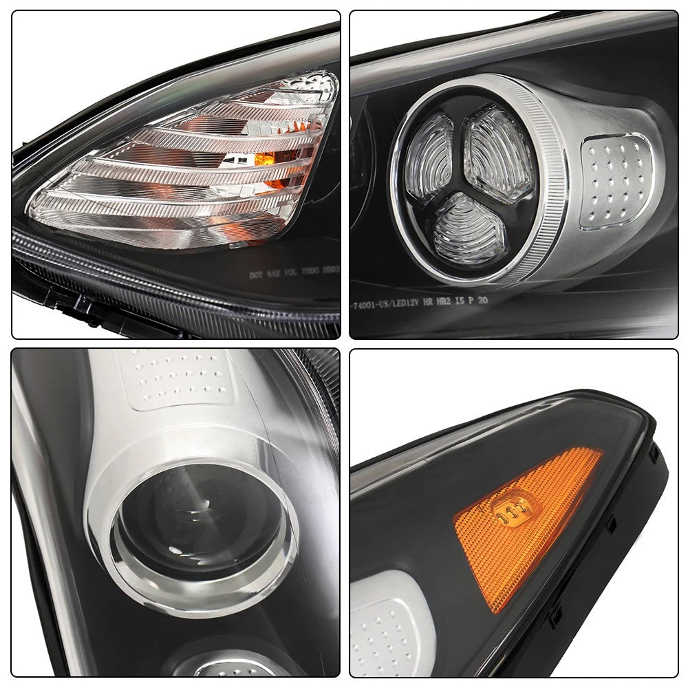 Headlight Assembly for Kia Sportage FWD (2017–2019) with LED DRL