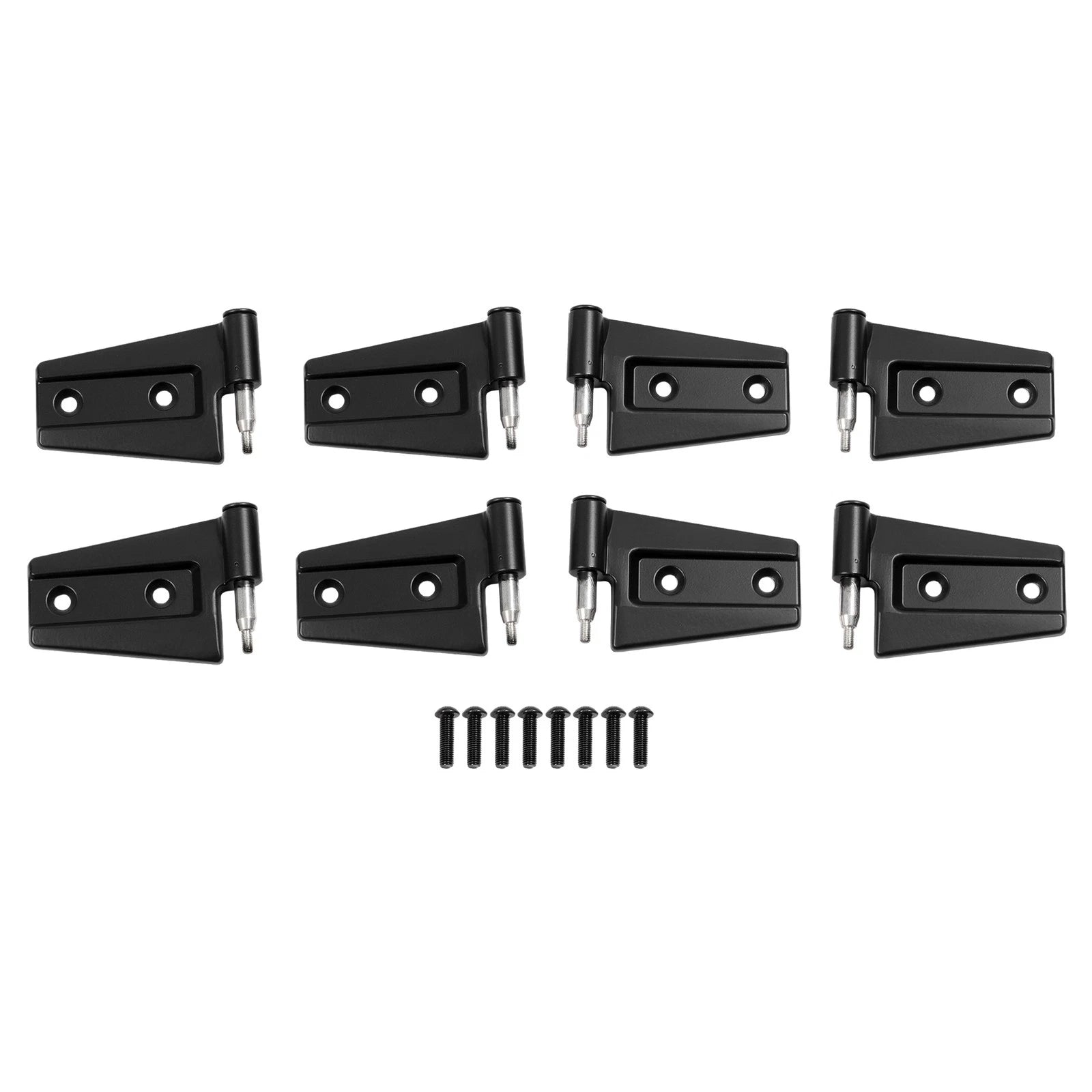 Set of 8 Door Hinges for Jeep Wrangler JK (2007-2018)