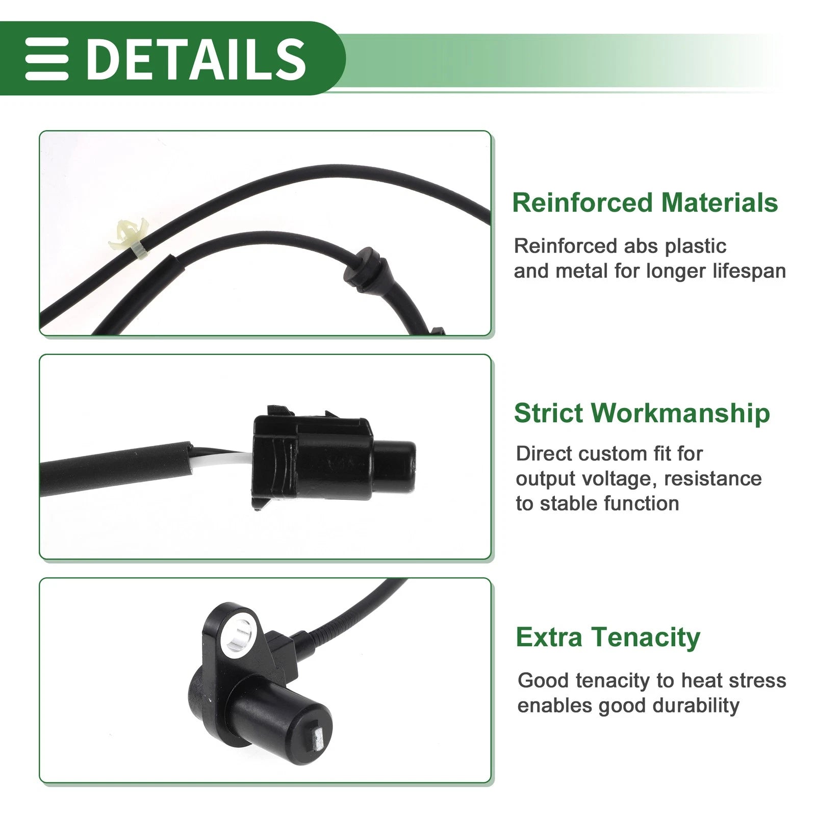 ABS Wheel Speed Sensor for Suzuki Swift (No. 5622062J00, 2004–2010)