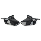 Reflective Smoke Saddle Shield Air Heat Deflector for Harley Softail (2018-23)