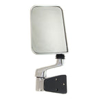 Driver Side Manual Folding Chrome Mirror for Jeep Wrangler (1987–1995)