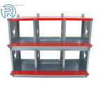 6 Compartment Metal Nest Box for Poultry (Galvanized Steel)