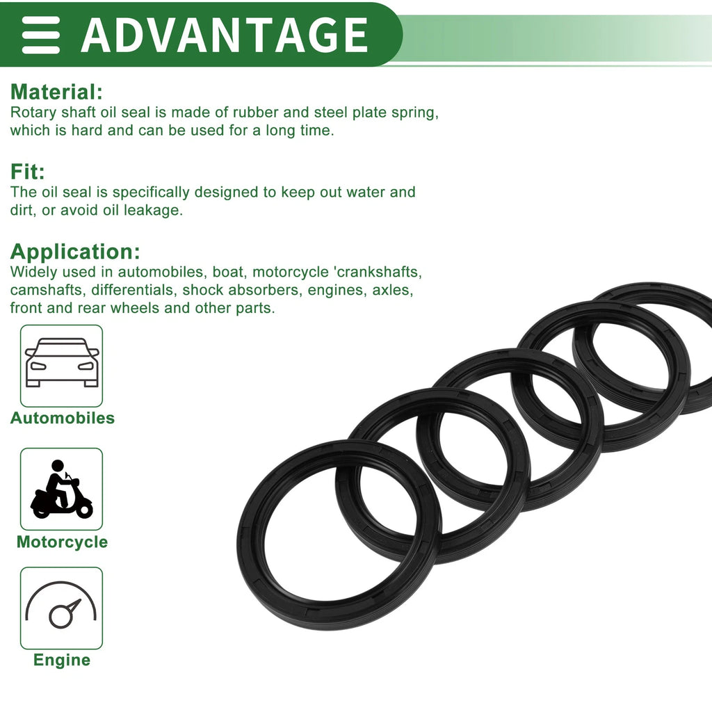 Oil Seal for [Make Model] (55x70x8mm) NBR Rubber High Pressure