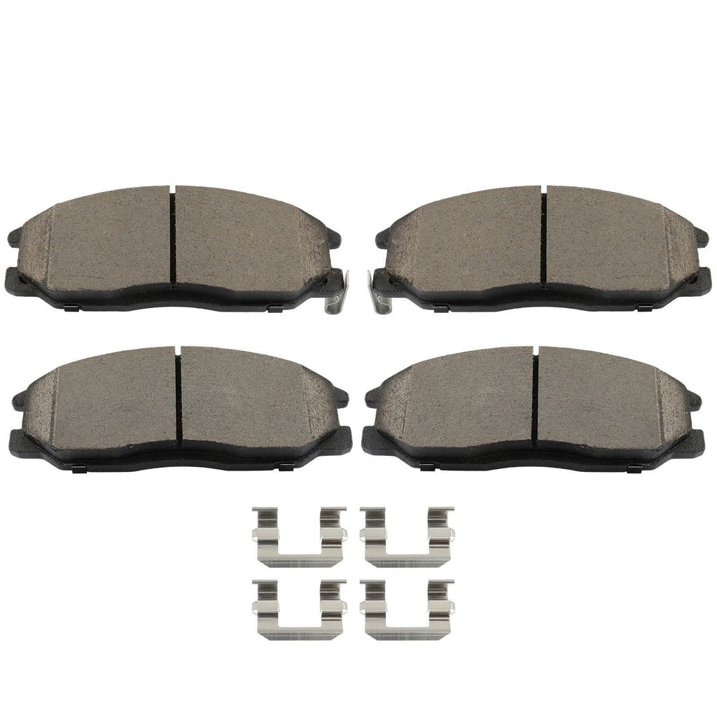 Front Ceramic Brake Pads Kit for Hyundai Santa Fe (2001–2006)