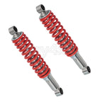 2X Front Red Shock Absorbers for Yamaha Blaster YFS200 (1988–2006) 2XJ-23350-00-26