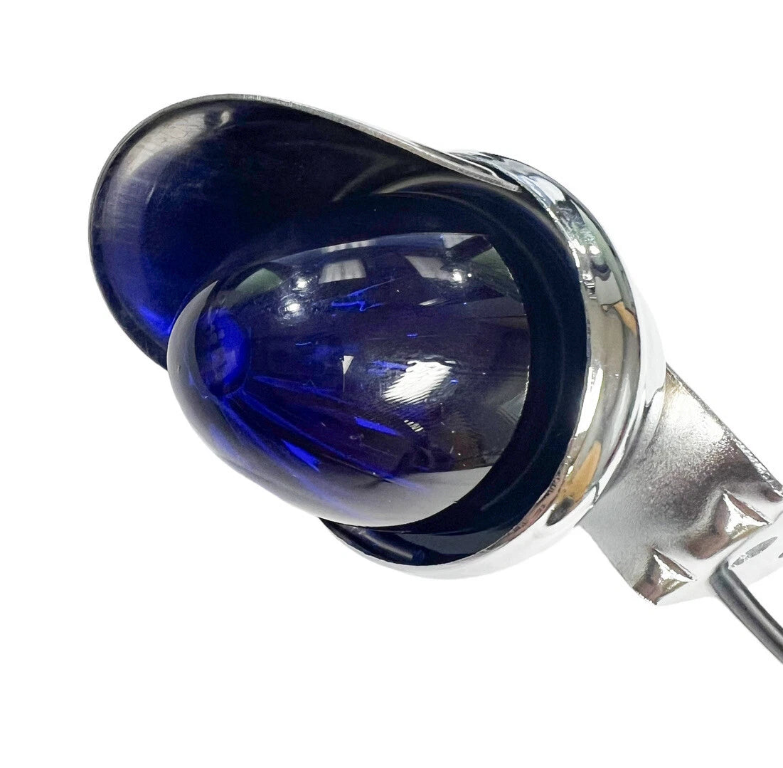 Incandescent Mini Auxiliary Light Blue Watermelon Lens with Visor for Universal (2000–2025)