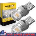 Set of 2 Amber LED Front Turn Signal Bulbs for Make Model