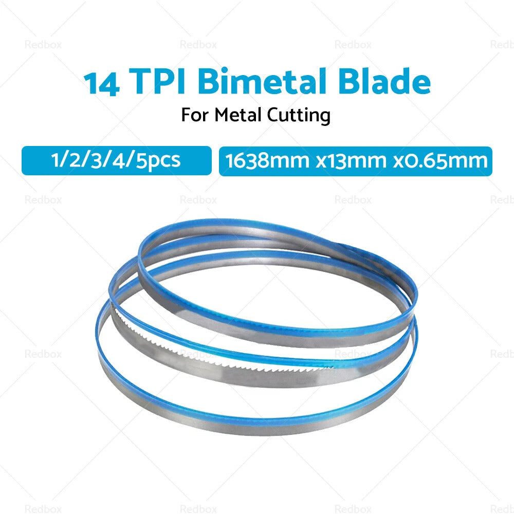 Bi Metal Band Saw Blade 1638mm x 13mm 14 TPI for Metal Cutting