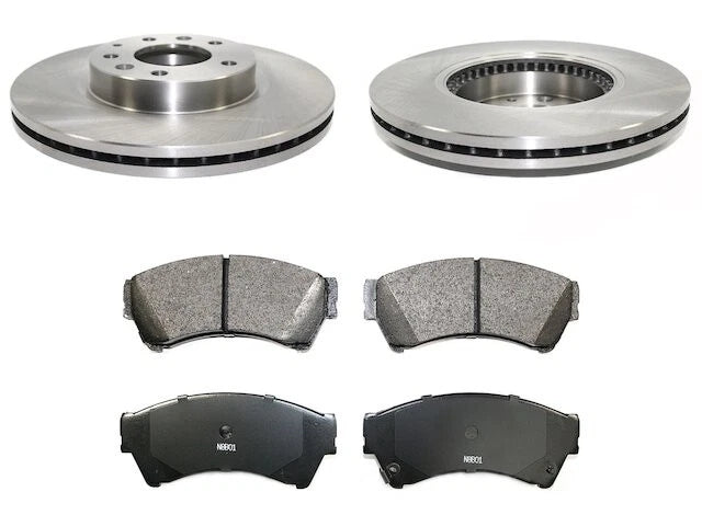 Front Brake Pad and Rotor Kit for Mazda 6 (2006–2013) QQ864WV