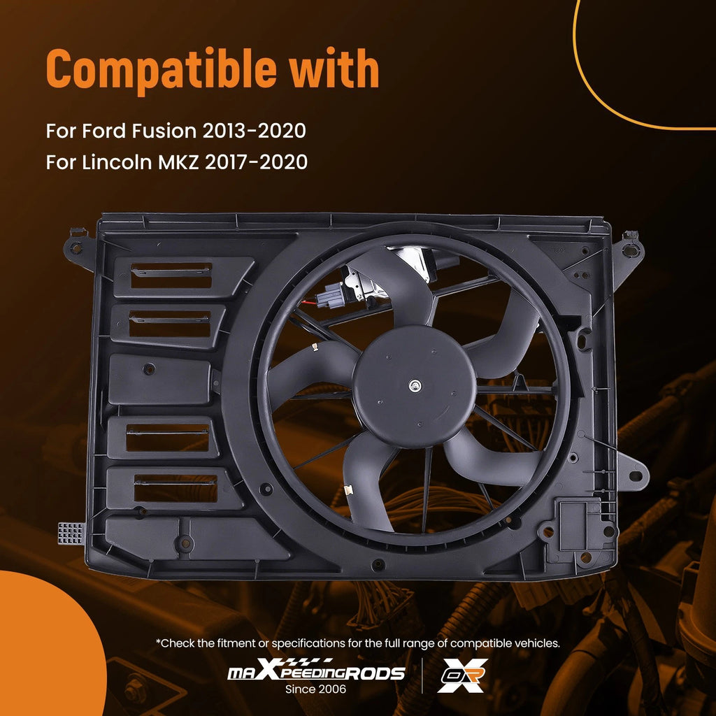 Cooling Fan for Ford Fusion, Lincoln MKZ (2013-2020)