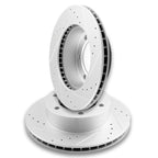 Drilled and Slotted Brake Rotors for Toyota 4Runner Tacoma (1996–2004)
