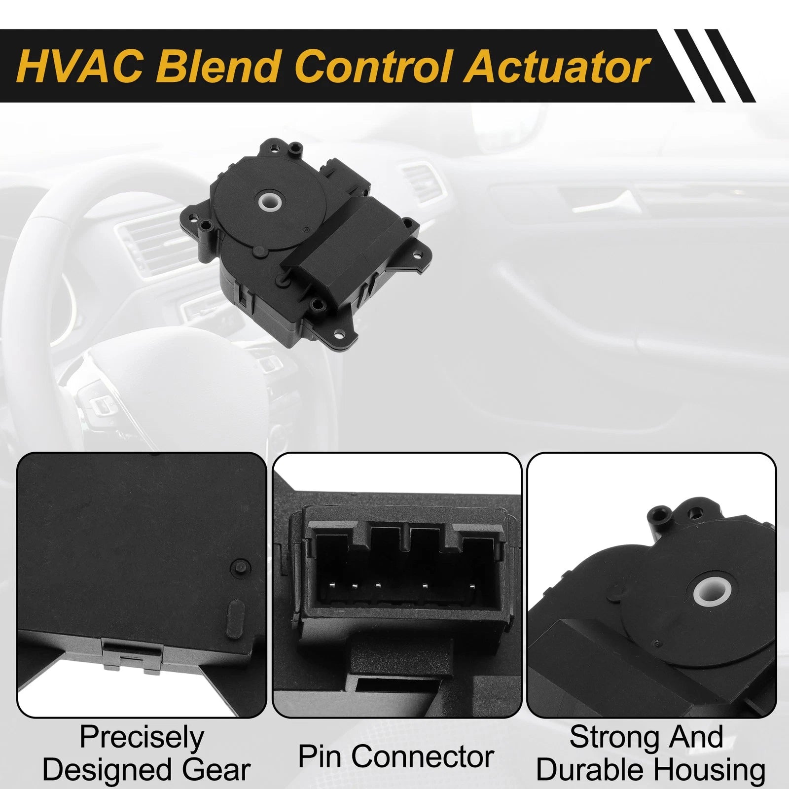 HVAC Heater Blend Door Actuator for Honda CR-Z (2011–2016) No. 79160TM8A41