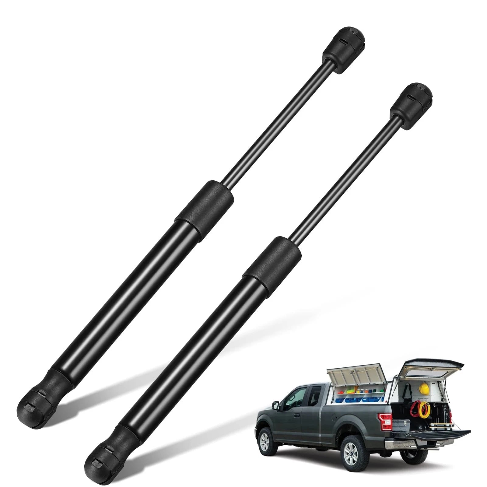 12" Gas Struts for ATC, Leer Camper Shell Awning, Snugtop Topper Canopy (1990–1999)
