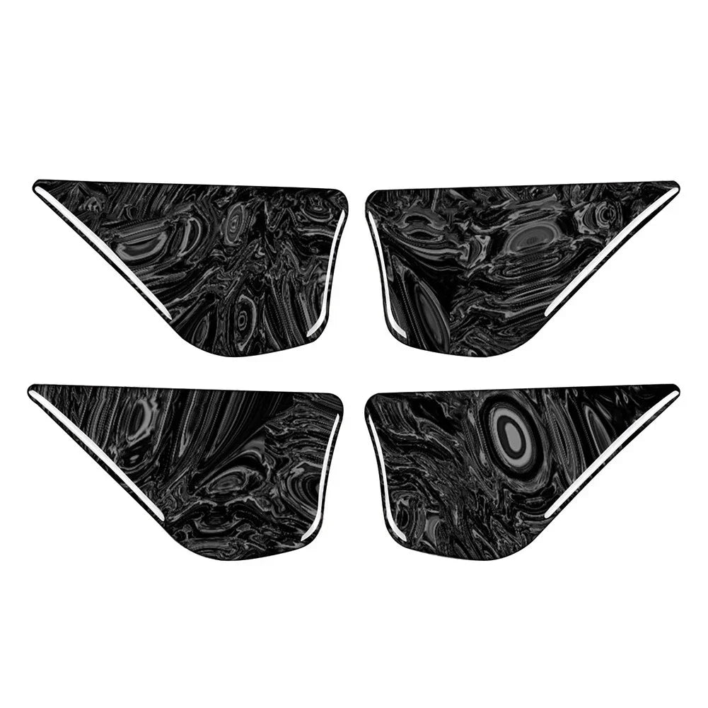 4 Pcs Door Handle Bowl Covers for Mercedes Benz GLC Class (2015-2022)