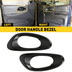Set of 2 Front Inside Door Handle Trim Bezels for Chevy Trailblazer (2002–2009)