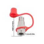 3/8 Flat Face Hydraulic Male Quick Coupler for Industrial Equipment (NPT)