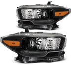 Halogen Headlights Assembly Front Pair for Toyota Tacoma (2016–2023)