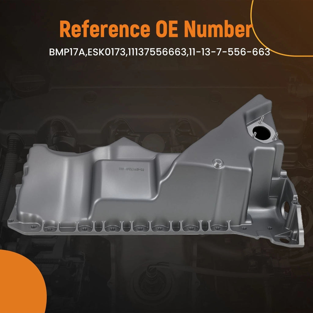 Aluminum Engine Oil Pan for BMW 528i 740i (2011–2016)
