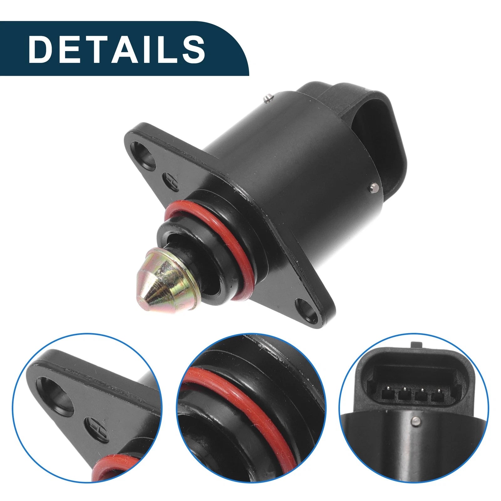 Idle Air Control Valve for GMC G3500 (1994–1996) No.CV10038