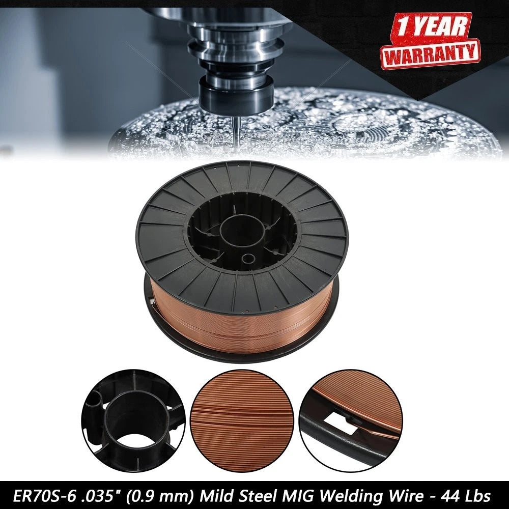 Mild Steel MIG Welding Wire 0.030" for ER70S-6 (44 lbs Roll)