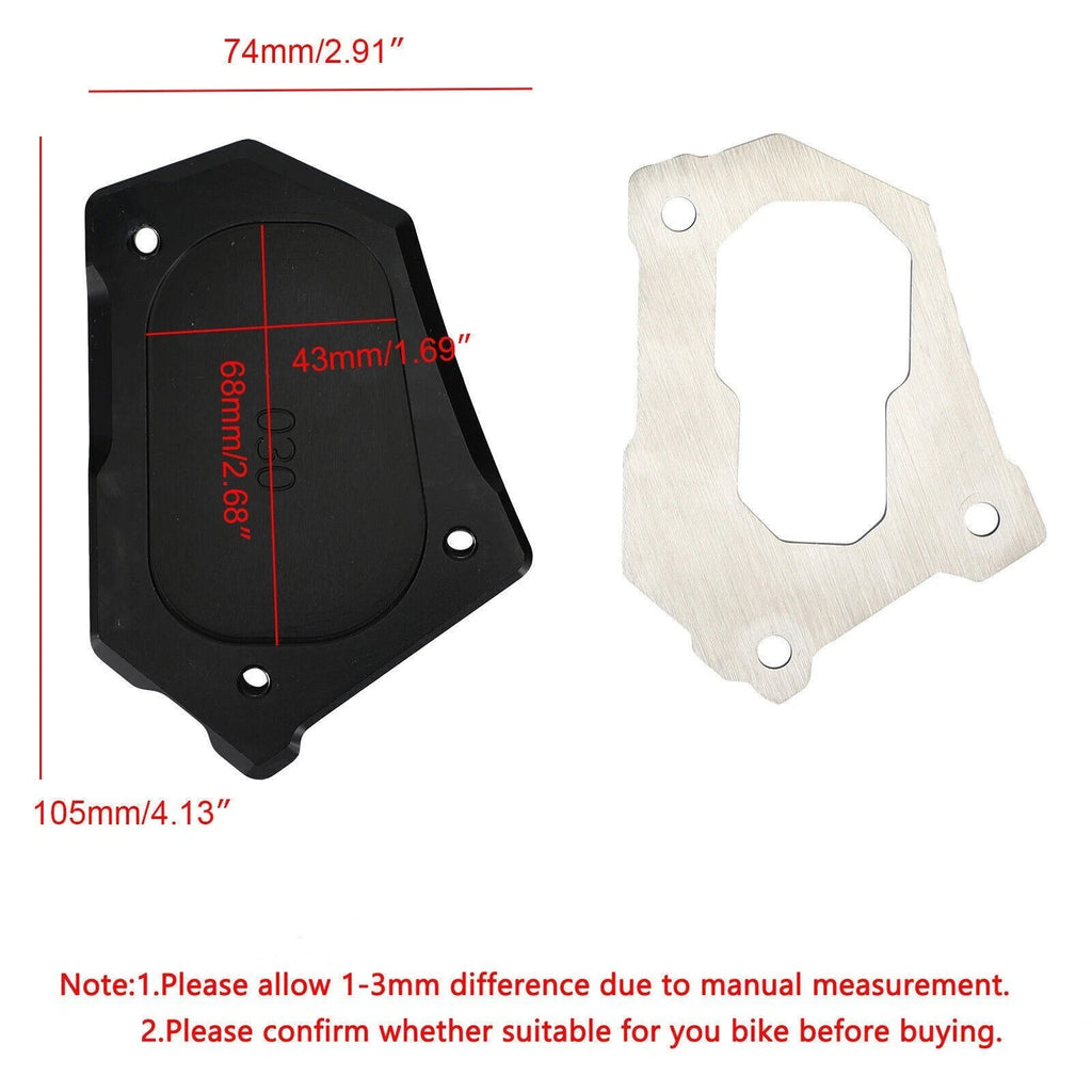 Kickstand Side Stand Extension Pad for BMW R1200GS ADV LC (2014–Present)