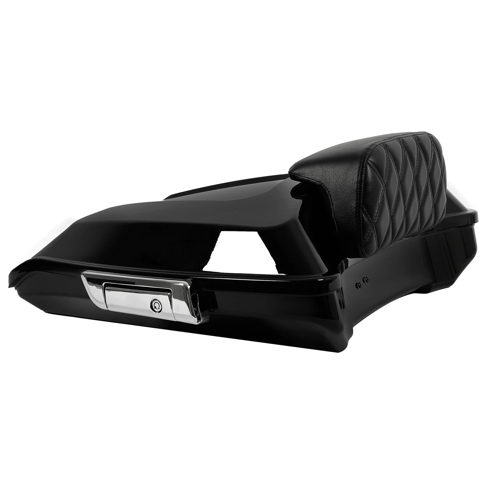 Black Razor Trunk Backrest for Harley Touring Road King Glide (2014–2024)