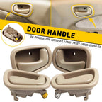 Set of 4 Front Door Handles for Toyota Corolla (1998–2002)