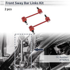 Set of 2 Front Stabilizer Bar Links for Ford Fusion (2010) No.K750415