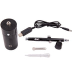 0.3mm ProtableAir Compressor Spray Gun Airbrush Kit 7CC Craft Painting Art Set