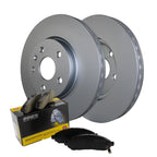 Front Brake Kit with 321mm Disc Rotors & Akebono Pads for Buick Chevrolet GMC